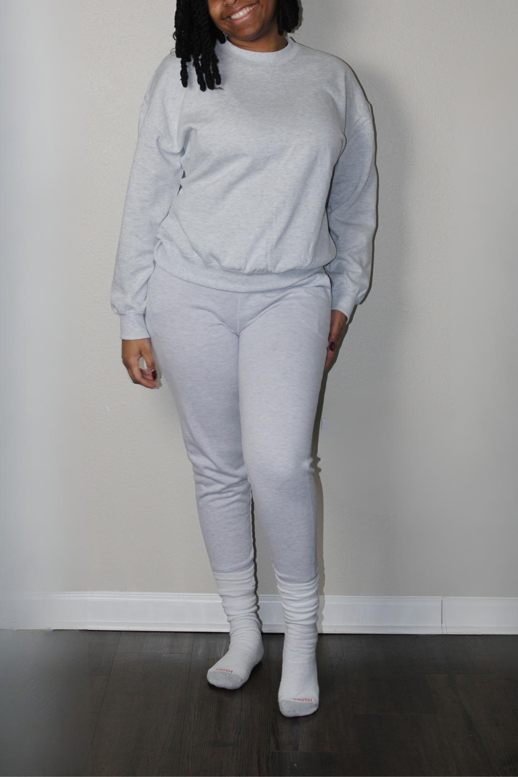 Chill Vibes Crewneck - Ice Grey
